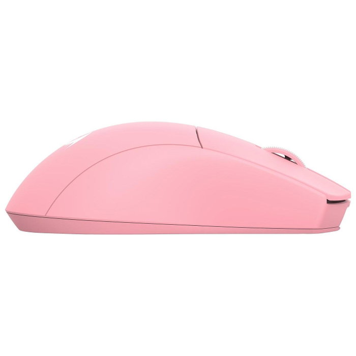 Redragon M916P-PRO-4K K1NG Ratón Ergonómico Inalámbrico para Gaming Rosa 26000 DPI
