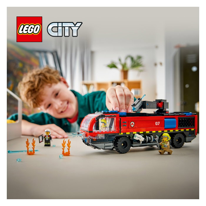 LEGO City Camión de Bomberos Aeroportuario 60499
