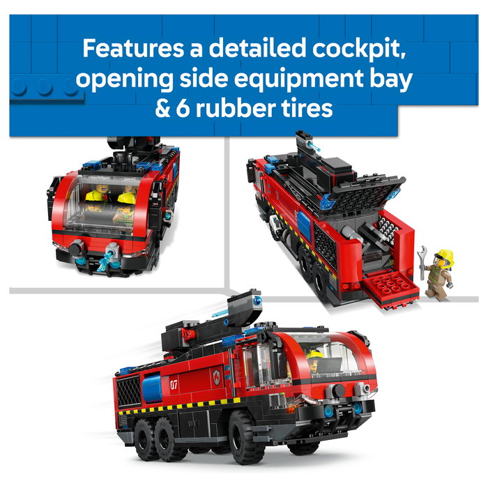 LEGO City Camión de Bomberos Aeroportuario 60499