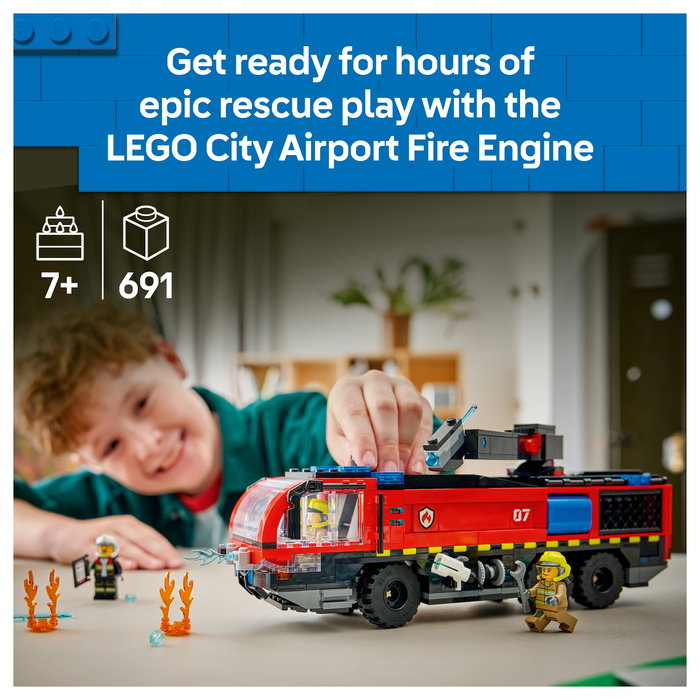 LEGO City Camión de Bomberos Aeroportuario 60499