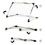 CB Toys Set de Fútbol Sport Football con Portería Plegable, Balón e Hinchador