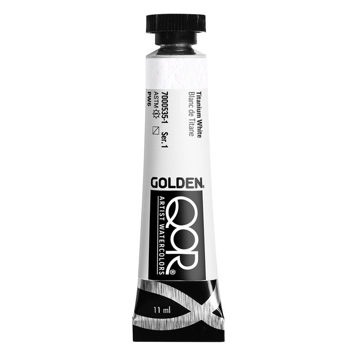 Golden QoR Acuarela Blanco Titanico 11 ml Golden QoR Acuarela Blanco Titanico 11 ml
