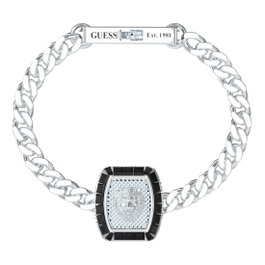 Guess Pulsera Lion King de Acero Inoxidable Gris