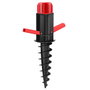 Marbueno Pincho Parasol Plastico Negro 37x6x6 cm