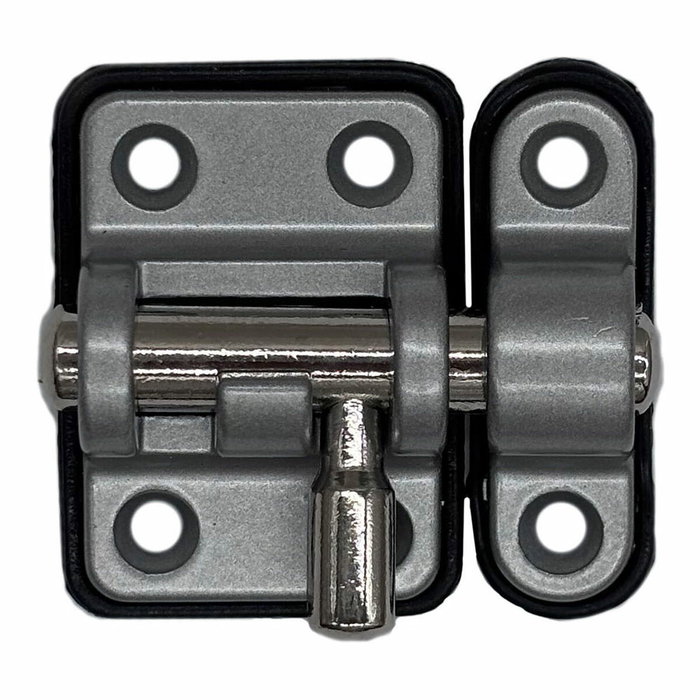 Edm Pasador reforzado base plástica 20 mm cromo mate Edm Pasador reforzado base plástica 20 mm cromo mate