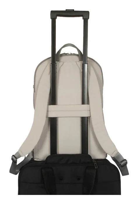 Targus TBB65013GL Mochila para Portátil 16" Ávila - French Oak, Compartimento Acolchado, Material Reciclado 14 Botellas, Impermeable, Unisex