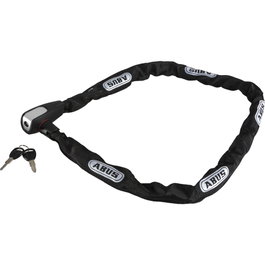 Abus Catena 6806K/110 BK Cadena de Seguridad para Bicicleta, 110 cm, Negro