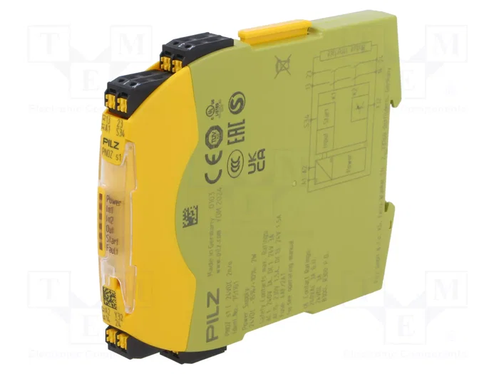 PILZ PNOZsigma PNOZ s1 C Relé de Seguridad 24VDC PILZ PNOZsigma PNOZ s1 C Relé de Seguridad 24VDC