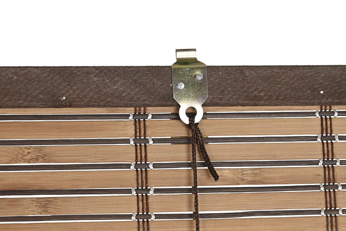 DKD Home Decor Estor Tropical 2 x 230 x 120 cm Bambú Marrón Oscuro