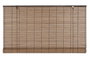 DKD Home Decor Estor Enrollable de Bambú Natural para Puerta 120x230 cm