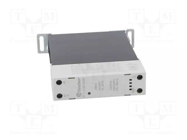 FINDER Relé de semiconductor monofásico 15A 19-305VAC FINDER Relé de semiconductor monofásico 15A 19-305VAC