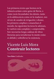 Construir lectores, Vicente Luis Mora - VASO ROTO