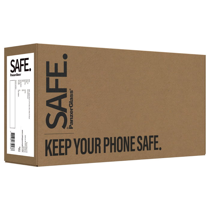 PanzerGlass SAFE Protector de Pantalla Google Pixel 7a, Ultra-Wide Fit, Resistente a Rayones y Golpes, Aplicación en Seco, Kit Incluye Paño, Pack de 50 Unidades