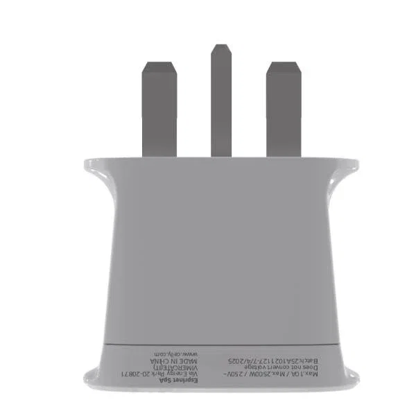 Celly Adaptador Universal para Viaje Tipo G (RU) Blanco