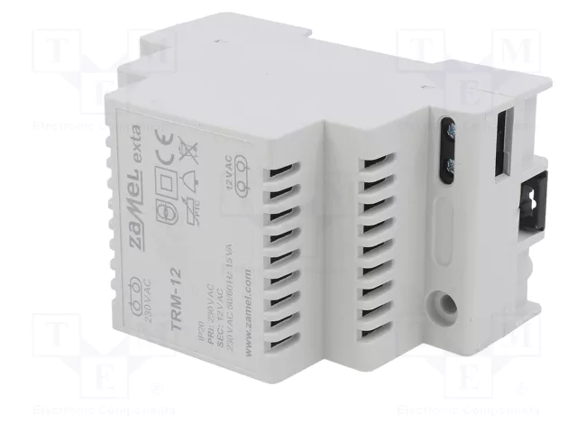 ZAMEL Transformador de red 15VA 230VAC 12V
