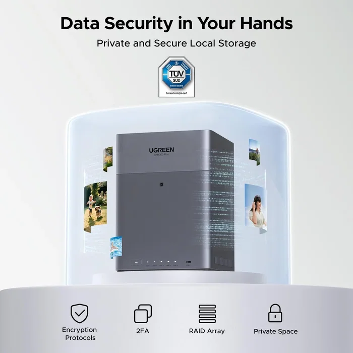 UGREEN DH4300 Plus 4-Bay NAS con 8 GB RAM y UGOS Pro