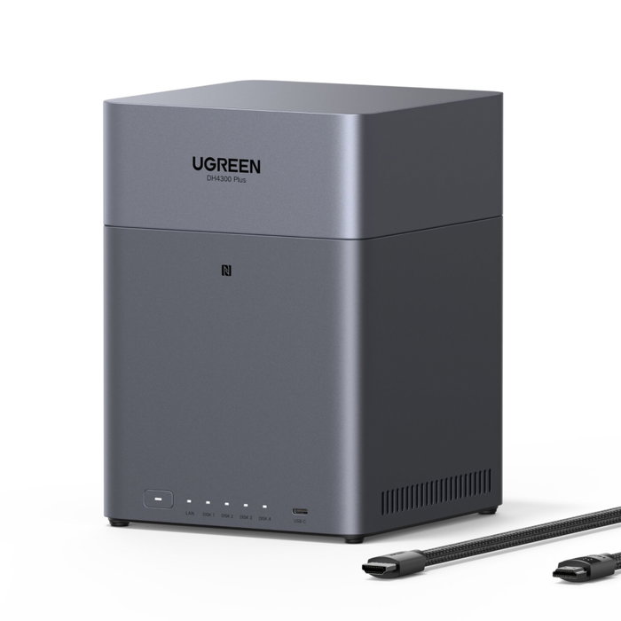 UGREEN DH4300 Plus 4-Bay NAS con 8 GB RAM y UGOS Pro