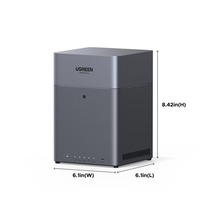 UGREEN DH4300 Plus 4-Bay NAS con 8 GB RAM y UGOS Pro