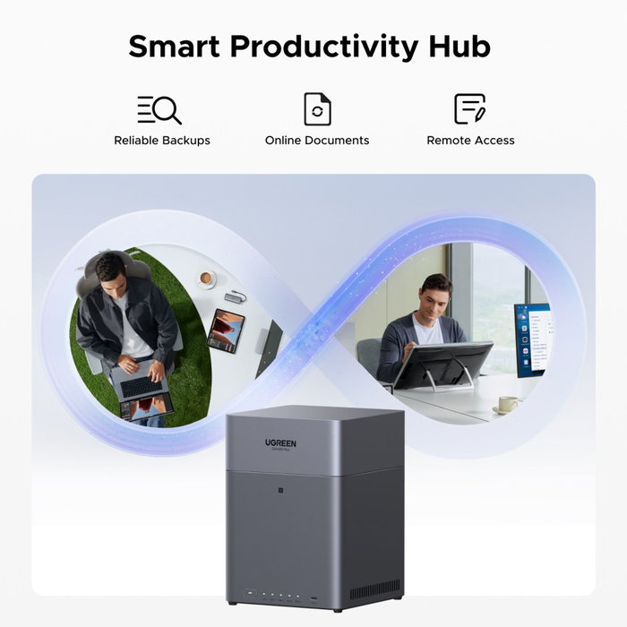 UGREEN DH4300 Plus 4-Bay NAS con 8 GB RAM y UGOS Pro