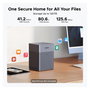 UGREEN DH4300 Plus NAS de 4 bahías con 8 GB RAM