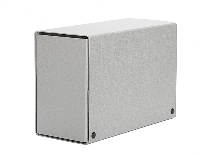 Pardo Carpeta proyectos folio lomo 150 mm cartón forrado gris con broche