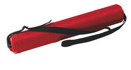 Portaplanos Plastico Faibo 6,5 Cm Extensible (40-75 Cm) Con Bandolera Rojo