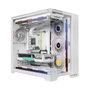 Lian Li Uni Fan TL120 LCD Reverse Blade Wireless Blanco