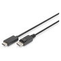 DIGITUS Cable Adaptador DisplayPort a HDMI 2m 4K 60Hz Negro