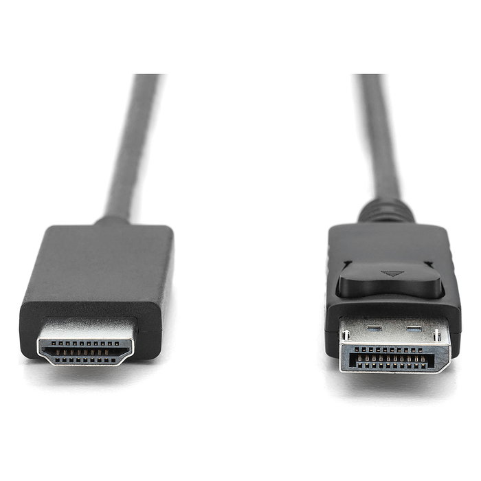 DIGITUS Cable Adaptador DisplayPort a HDMI 2m 4K 60Hz Negro