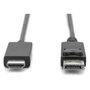 DIGITUS Cable Adaptador DisplayPort a HDMI 2m 4K 60Hz Negro