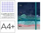 Oxford Carpeta Europeanbinder Ice Explorer con Recambio 120 Hojas DIN A4+