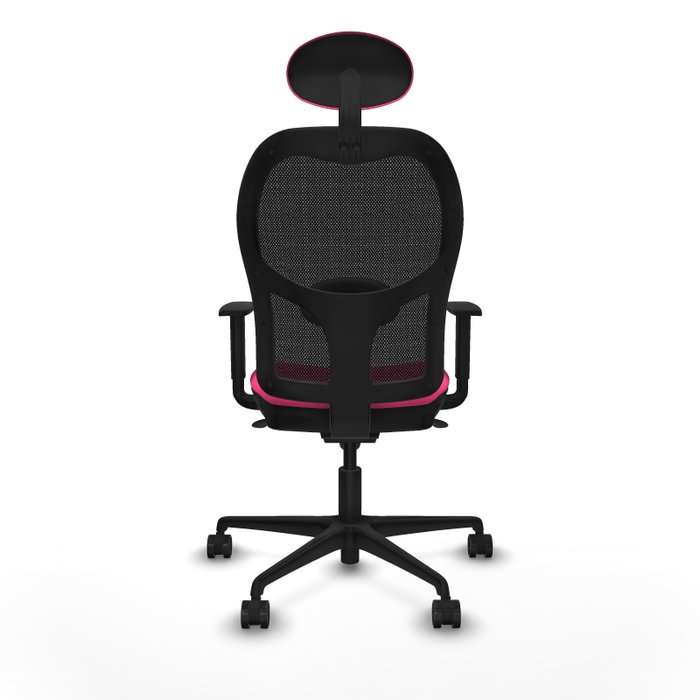 PIQUERAS Y CRESPO Silla de oficina Jorquera Rosa y Negra PIQUERAS Y CRESPO Silla de oficina Jorquera Rosa y Negra