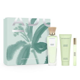 Adolfo Dominguez Azahar Eau de Toilette 120 ml Vaporizador + Loción Corporal Perfumada 1 Unidad + Vial 10 ml Vaporizador Mujer