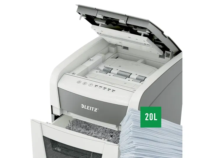 Trituradora de Papel Leitz IQ Autofeed 50X P4 20 L