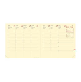 QUO VADIS Recambio Agenda Anual Executif Prestigio 160x160 mm