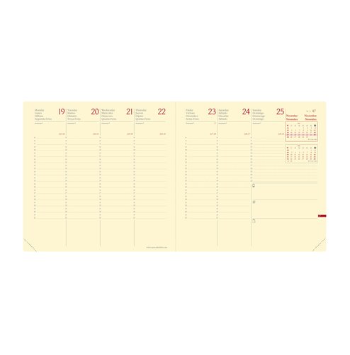 QUO VADIS Recambio Agenda Anual Executif Prestigio 160x160 mm QUO VADIS Recambio Agenda Anual Executif Prestigio 160x160 mm