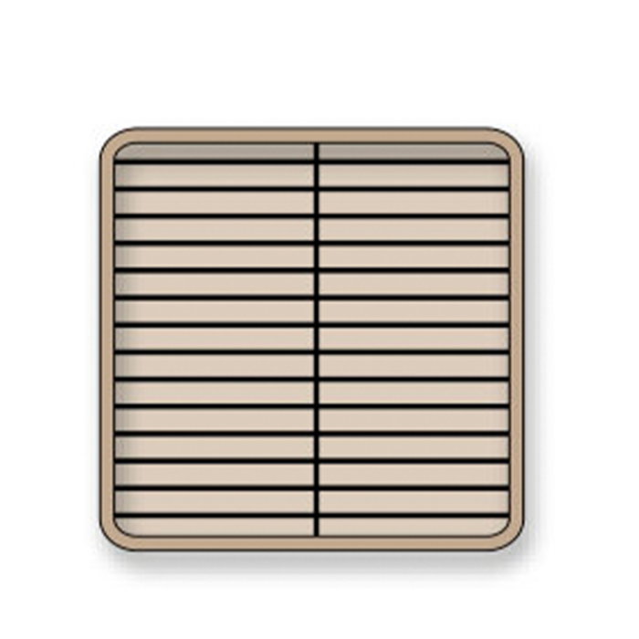Vollrath Pujadas Cesta Platos Cerrada 22 cm Vollrath Pujadas Cesta Platos Cerrada 22 cm