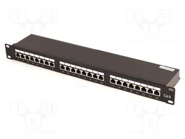 GEMBIRD Patch Panel Cablexpert Cat 6 de 24 puertos RJ45