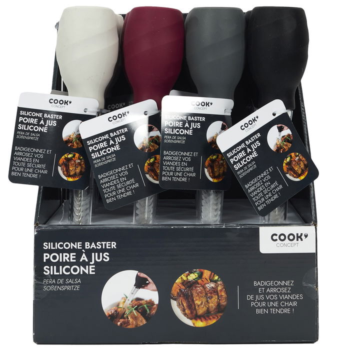 Cook Concept Perilla Dosis Silicona para Salsear o Quitar Jugo Sobrante, 30 cm