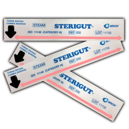 Tiras para Control Esterilización a Vapor 250ud