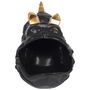 Home Deco Factory Vaciabolsillos Bulldog Negro Galerie Escultura para Llaves Monedas 30x16x18 cm