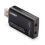 LINDY 38331 Extensor de señales AV Transmisor y receptor, Negro