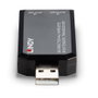 LINDY 38331 Extensor de señales AV Transmisor y receptor, Negro