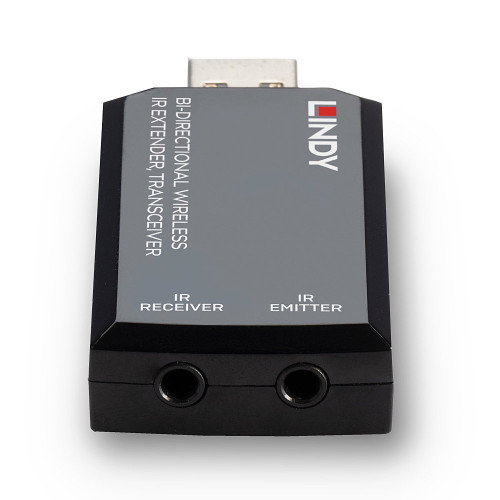 LINDY 38331 Extensor de señales AV Transmisor y receptor, Negro