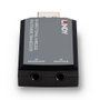 LINDY 38331 Extensor de señales AV Transmisor y receptor, Negro