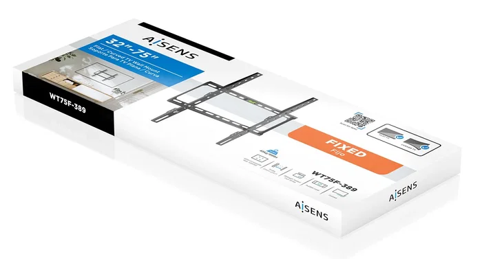 Aisens soporte eco ultra delgado para monitor/tv 45kg de 32-75, negro Aisens soporte eco ultra delgado para monitor/tv 45kg de 32-75, negro