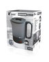 Thulos Hervidor de Agua Eléctrico Portátil Automático 0.5L 420W para Viaje, Resistencia Acero Inoxidable y 2 Tazas - Blanco