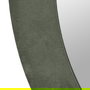 Espejo Redondo Verde Mdf-Tejido 120 X 4 X 120 cm