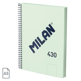 Bloc Milan 430 Serie 1918 Tapa Extra A5 80H Liso 95G Verde (Set de 3)