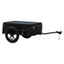 XLC Remolque Carga C11 con Ruedas 16" Liberación Rápida, Luz Trasera, Reflectantes, Barra Tracción, Funda Impermeable, 60 kg